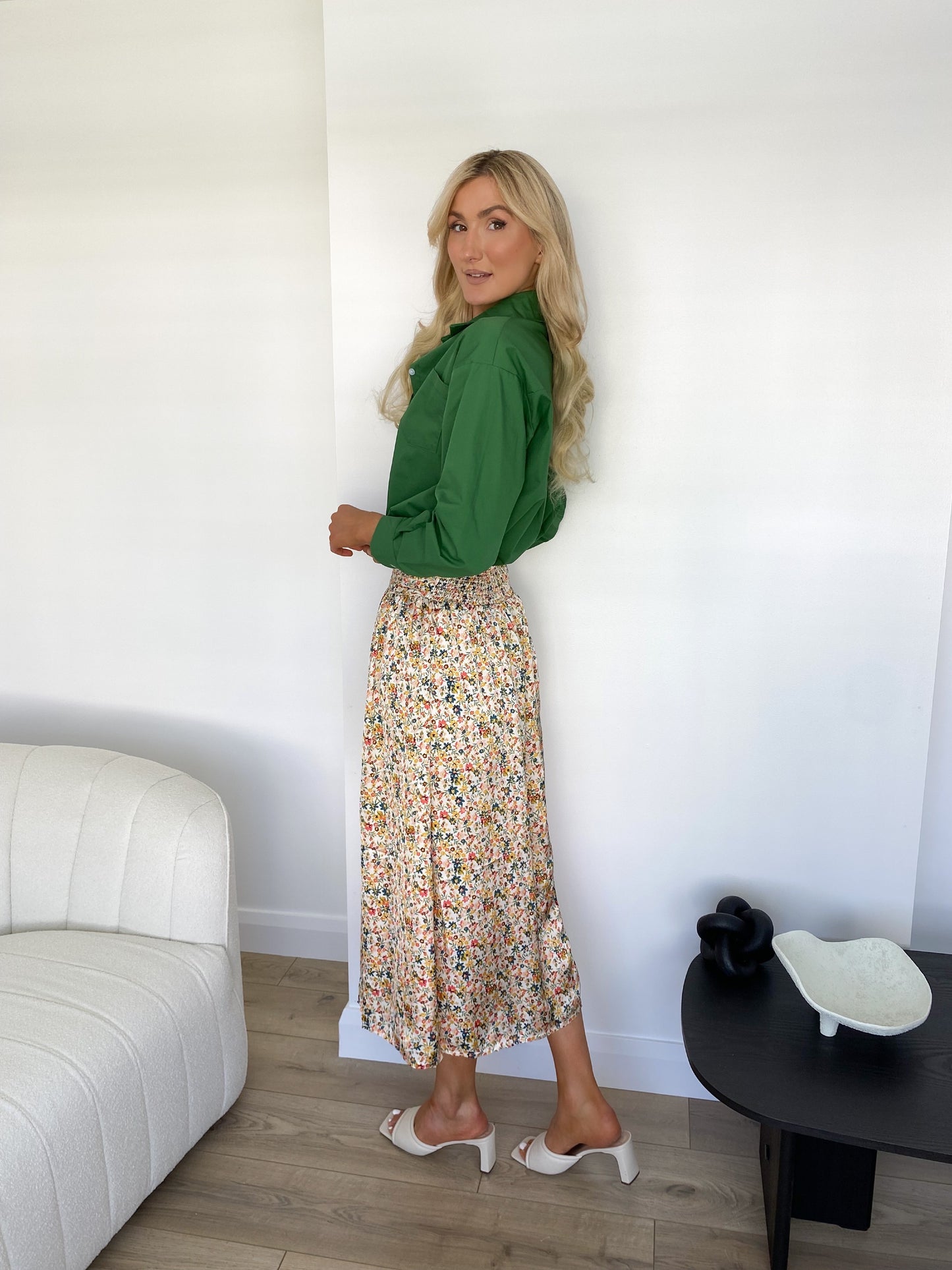 Judy Floral Maxi Skirt