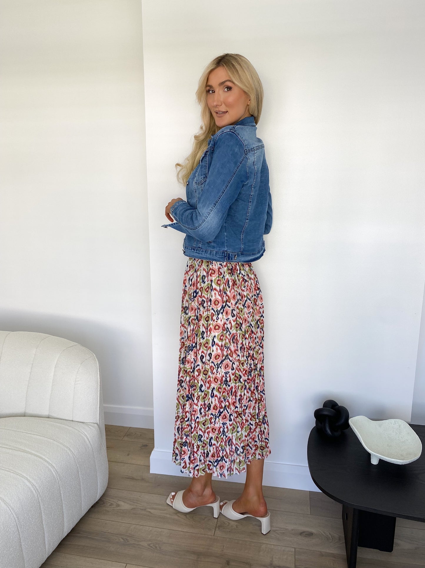 Sonya Printed Maxi Skirt