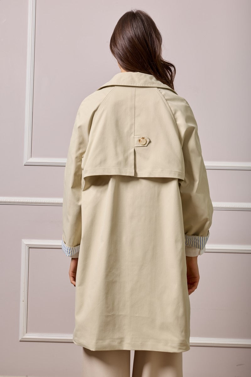 Enya Trench Coat - Beige