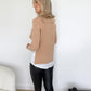 Tanya All In One Knit & Shirt -Beige