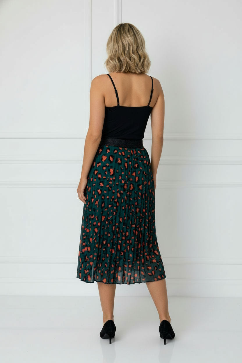 Molly Animal Printed Skirt