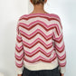 Kitty Striped Jumper - Pink