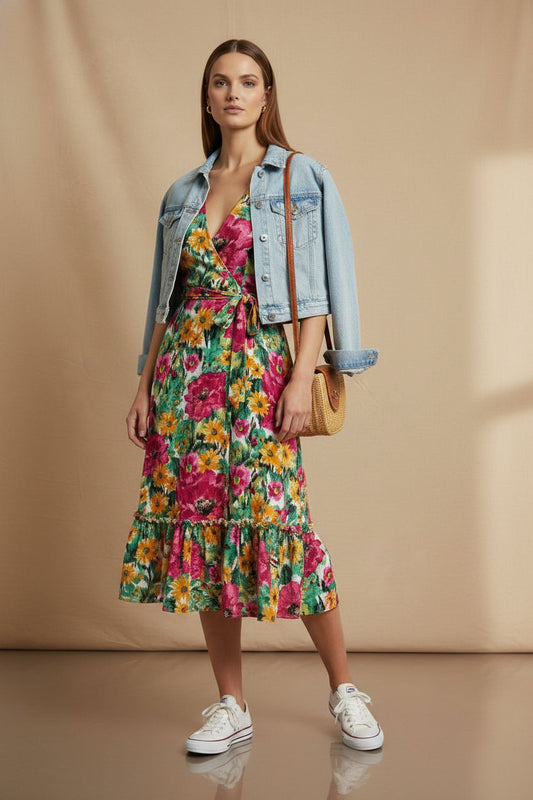 Louise Floral Dress