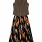 Sheels Printed Maxi Skirt - Brown
