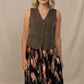 Sheels Printed Maxi Skirt - Brown