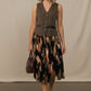 Sheels Printed Maxi Skirt - Brown