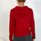 Sonya hooded jumper - Red
