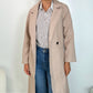 Rachel Belted Maxi Coat - Light Camel