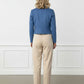 Ross Suede Light Jacket - Blue