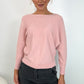 Luna Pink Knit  Jumper