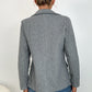 Luna Single Button Coat - Grey