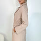 Rachel Belted Maxi Coat - Light Camel