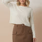 Linda Suede Mini Skirt with Side Pockets - Brown