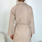 Rachel Belted Maxi Coat - Light Camel
