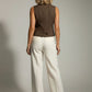 Ross Button Down Waistcoat - Brown