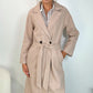 Rachel Belted Maxi Coat - Light Camel