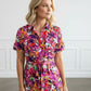 Denise Floral Shirt Dress