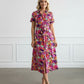 Denise Floral Shirt Dress