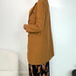 Nicole Button Down Coat - Camel