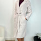 Rachel Belted Maxi Coat - Light Beige
