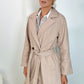 Rachel Belted Maxi Coat - Light Camel