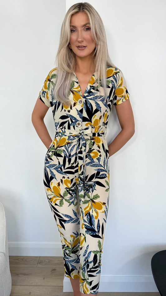 Caroline Printed Jumpsuit