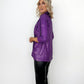 Nadia Sequin Blazer - Purple