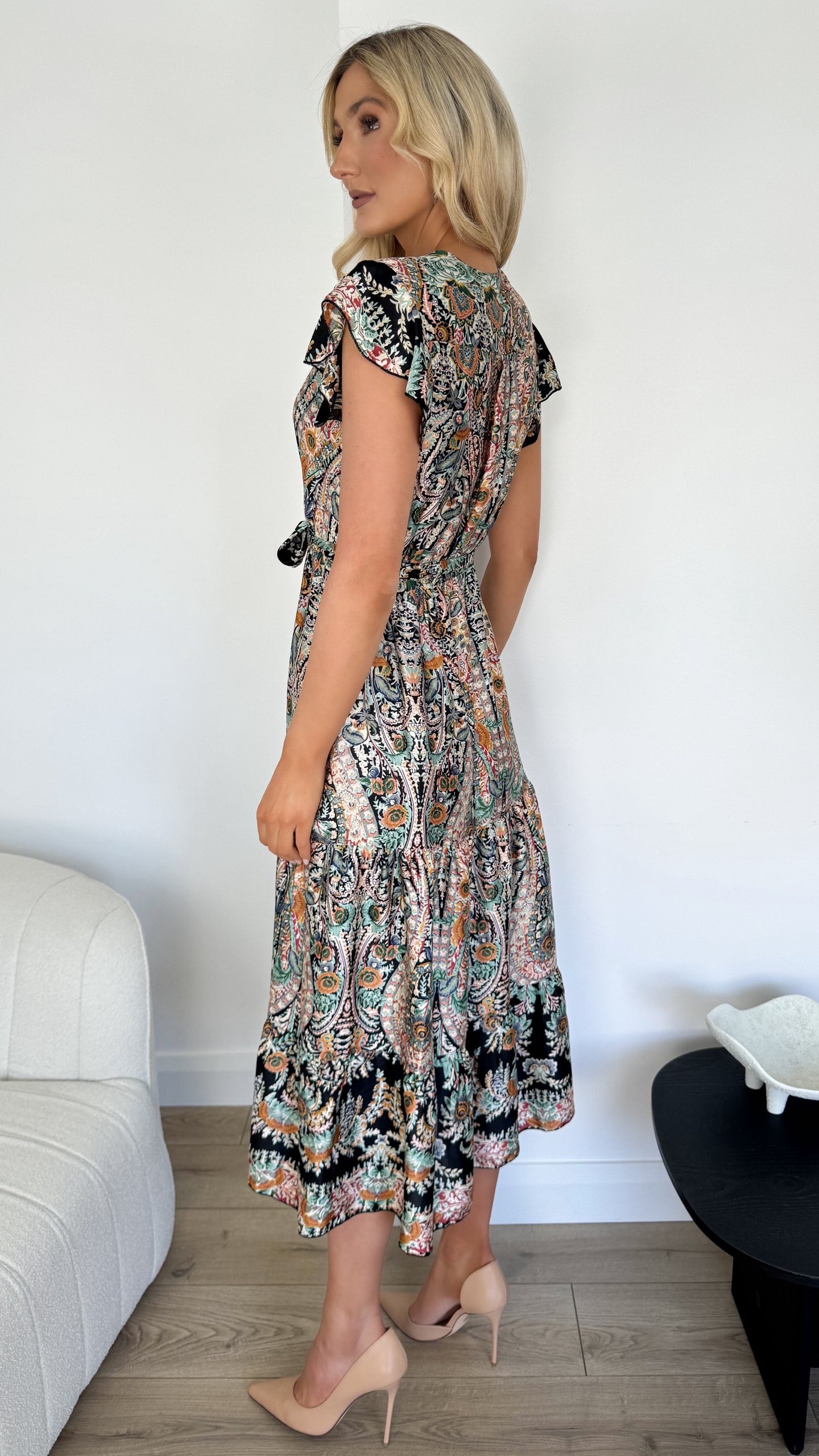 Maija Multi Printed Dress