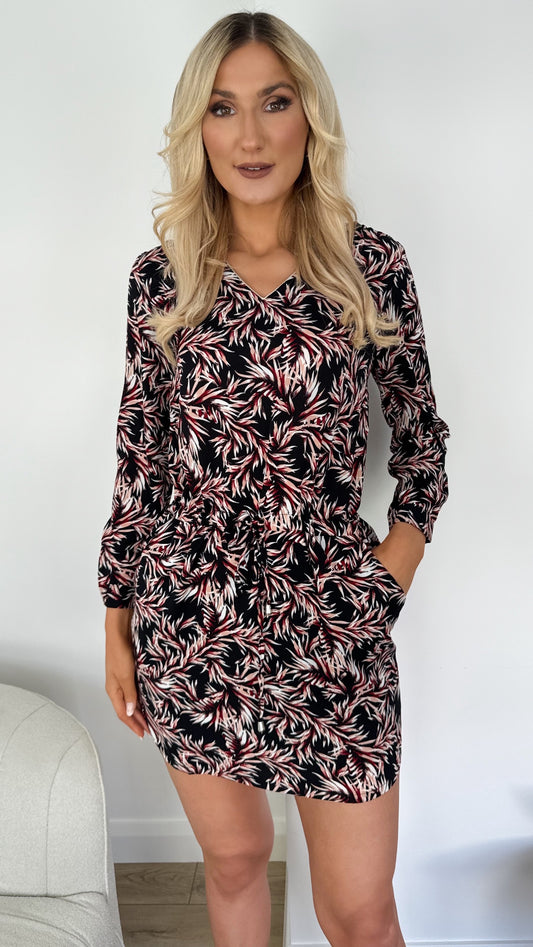 Vanessa Short Printed Dress