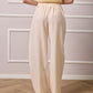 Maureen Barrel Pants - Beige