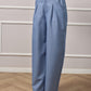 Maureen Barrel Pants - Blue