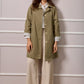 Enya Trench Coat - Khaki