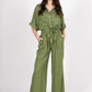 Tina Wide Leg Pants - Green
