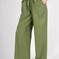 Tina Wide Leg Pants - Green