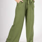 Tina Wide Leg Pants - Green