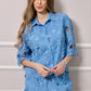 Noreen Lace Top - Blue