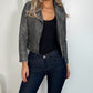 Jess Faux Leather Jacket - Grey