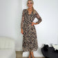 Betty Animal Printed Belted Dress