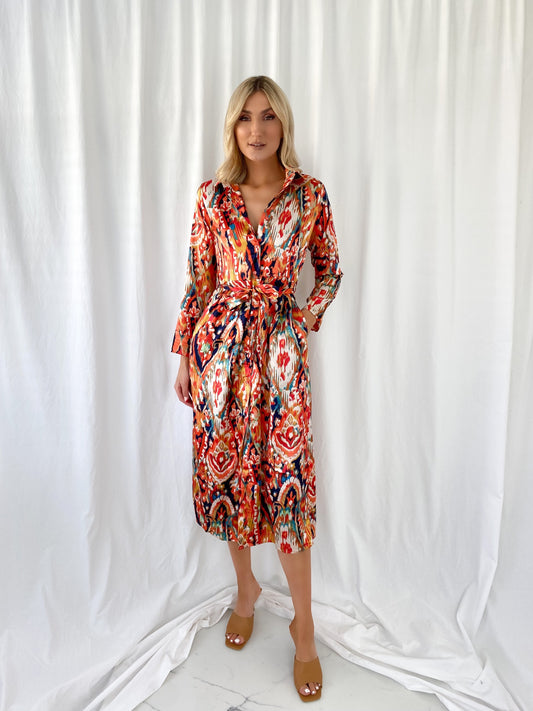 Susan Multicolour Shirt Dress