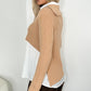 Tanya All In One Knit & Shirt -Beige