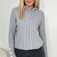 Sonya hooded jumper - Grey