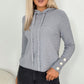 Sonya hooded jumper - Grey