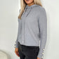 Sonya hooded jumper - Grey