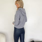 Sonya hooded jumper - Grey