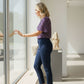Martina Trousers with Front Pockets - Navy