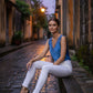 Skinny Jeans in White
