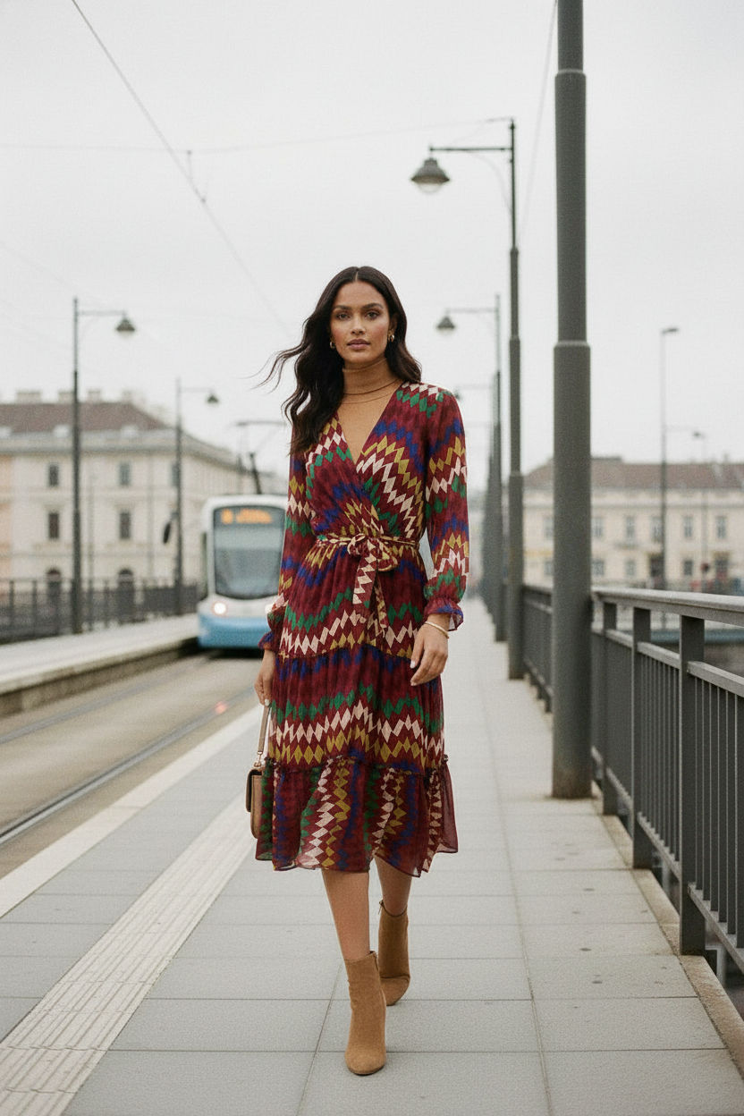 Carla Printed Dress