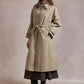 Norah Belted Trench Coat - Light Khaki