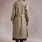 Norah Belted Trench Coat - Light Khaki