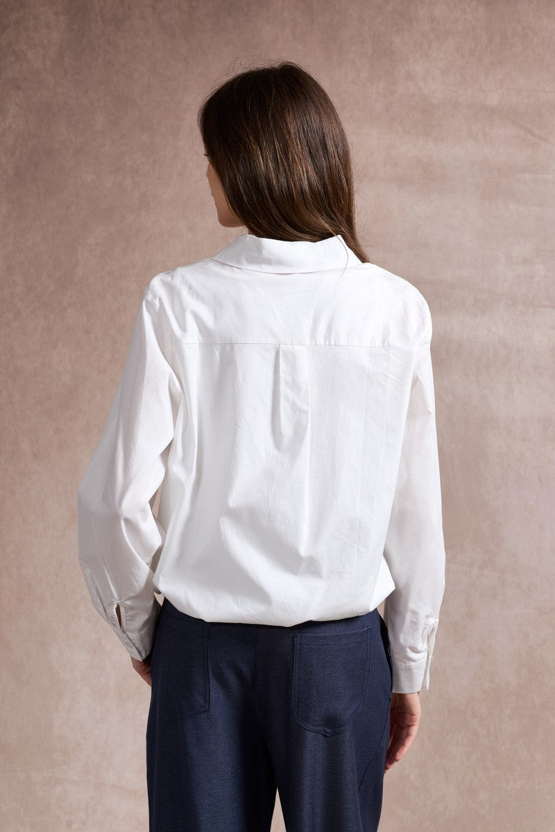 Carmel Two-Piece Shirt - White